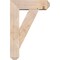 Ekena Millwork Traditional Craftsman Smooth Bracket w/ Offset Brace, Douglas Fir, 7 1/2"W x 24"D x 36"H BKT0806X24X36TRA04SDF - alternate 4